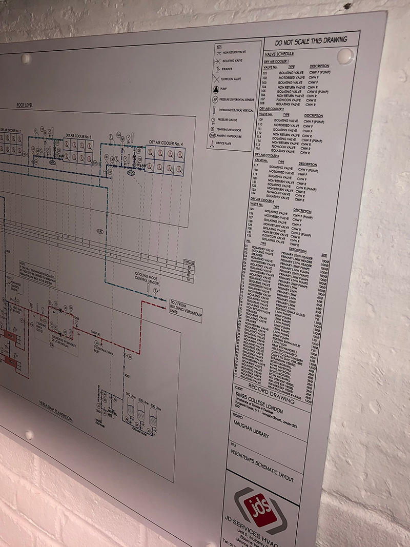 King’s College London Maughan Library – Versatemp System Refurbishment